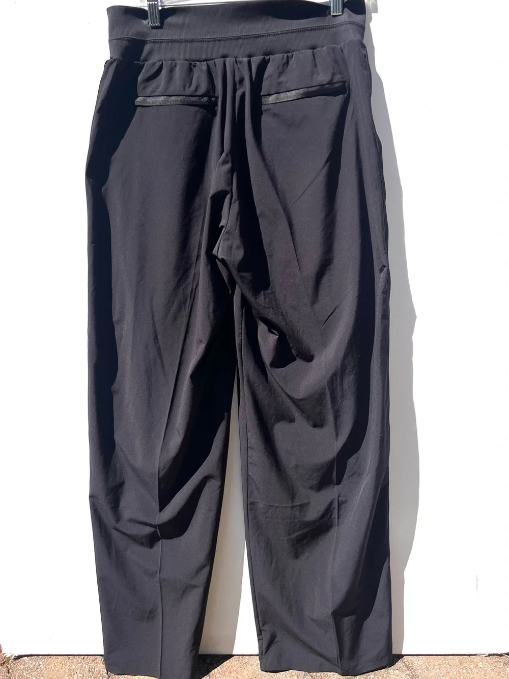 ATHLETA Wide leg Nolita pants 12 black - Picture 4 of 6